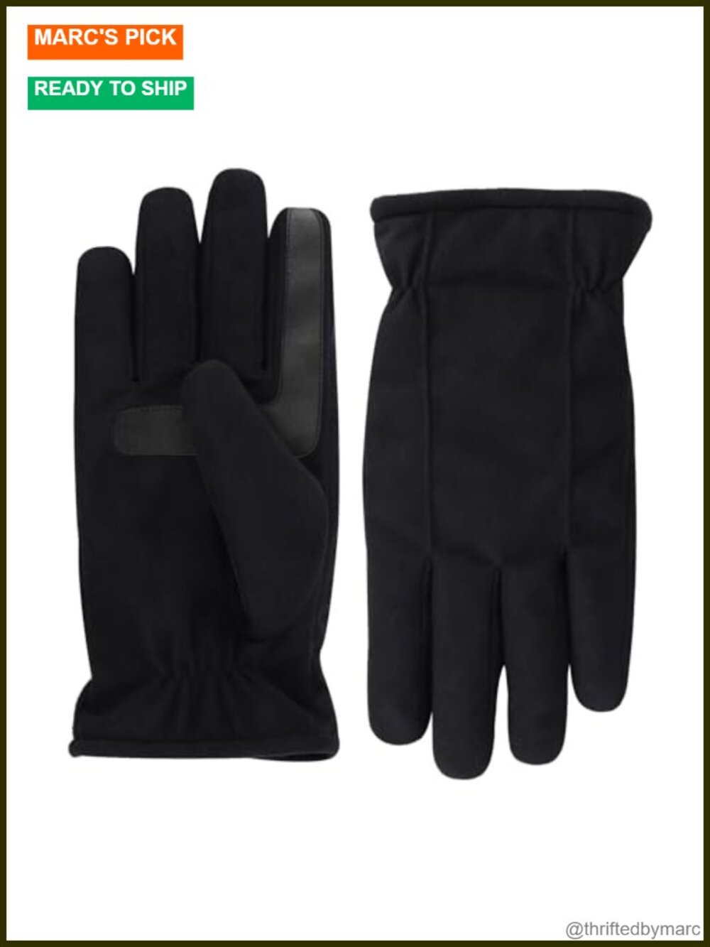 Water Repellent Microfiber Touchscreen Gloves